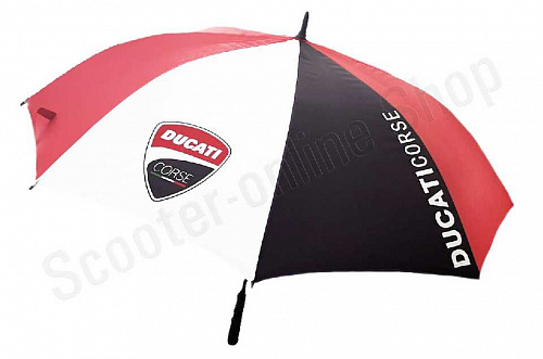 Зонт UMBRELLA DUCATI Black/Red/White фото фотография изображение картинка