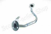 Патрубок глушителя  Sepia  AD50,Lets  хром 3х45мм