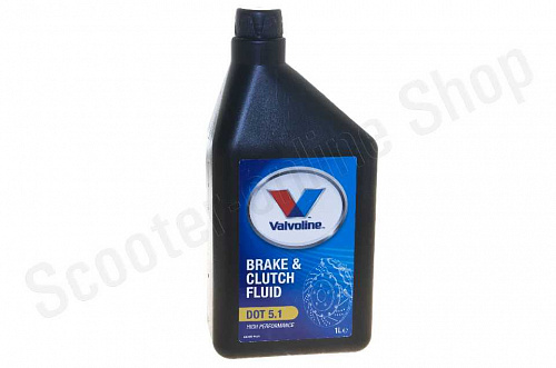 Тормозная жидкость Valvoline VAL BRAKE & CLUTCH FLUID DOT 5.1 1л фото фотография изображение картинка