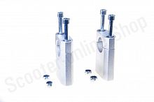 Хомут-зажим (крепление) руля в сборе комплект Kayo K1, T2