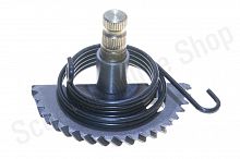 Сектор кикстартера 139QMB   L-46.5 8T +пружина  и втулка