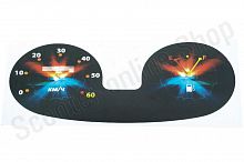 Наклейка на спидометр 60км/ч