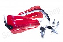 Защита руля универсальная 22/28мм EXC CRF YZF KXF красный