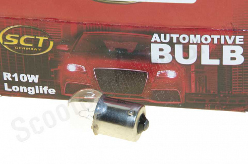 Лампа R10W  12V  BA15s 202044  SCT  фото фотография изображение картинка