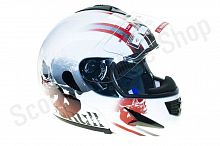 Шлем модуляр V200 White / LBD L(60)