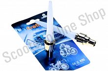 Колпачок на ниппель колеса (пара) светящийся   "GJCT"