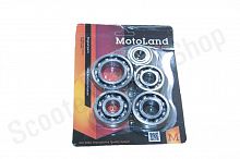 Подшипники двигателя 167FML (CG200-B) комплект