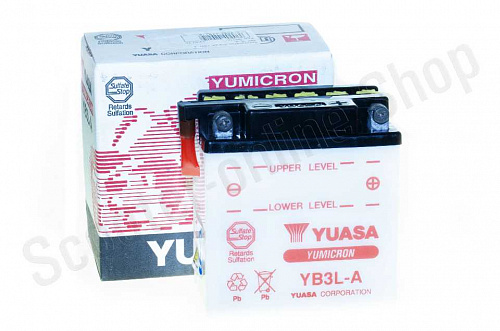Аккумулятор YB3L-A YUASA 98х56х110 фото фотография изображение картинка