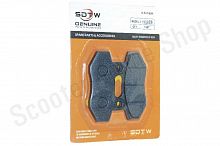 Колодки TTR250 передние двухпоршневой суппорт