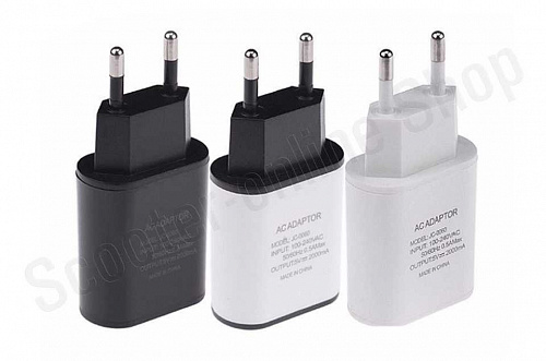 Зарядное устройство USB M69-S (220В, 1 USB, 5V, 2 A)