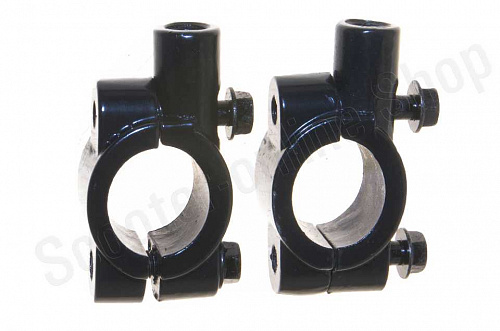 Кронштейны зеркал М10 черные комплект Кронштейны зеркал М10 черные комплект