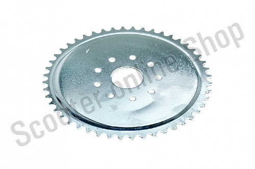 Звезда задняя 48 зуб. веломотор F50  (9 отверстий) фото фотография изображение картинка