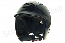 Шлем защитный X 70 компакт с козырьком черный металлик S(56)