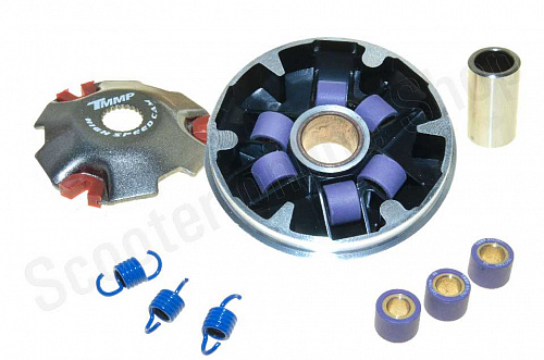 Вариатор тюнинг в сборе  Suzuki AD100  комплект фото фотография изображение картинка