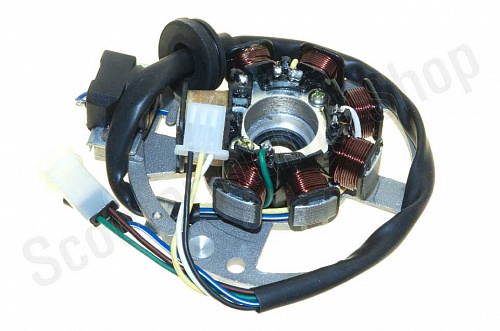 Статор генератора Yamaha Jog 50 See  фото фотография изображение картинка