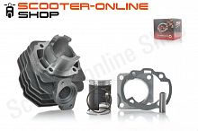 Цилиндро-поршневая группа Dio AF18-28  Tact 30/31  50cc  d-39  тефлон  "MTRT"