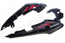 Облицовка боковая задняя Senke Raptor 200-250 (Черный, , 4047101-563021)