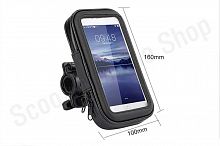 Держатель для телефона на руль мотоцикла велосипеда 5.5" B2 Type