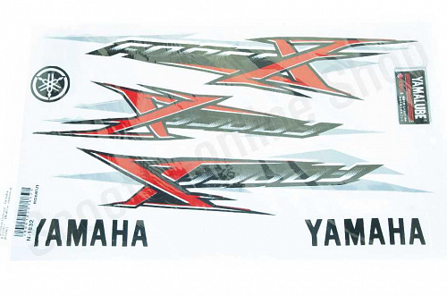 Наклейки  Yamaha X-FORCE 30х6см, красные  фото фотография изображение картинка