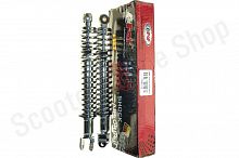 Амортизаторы задние L-335 D-10 d-8 серебристые комплект