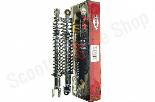 Амортизаторы задние L-335 D-10 d-8 серебристые комплект фото фотография изображение картинка Амортизаторы задние L-335 D-10 d-8 серебристые комплект фото фотография изображение картинка