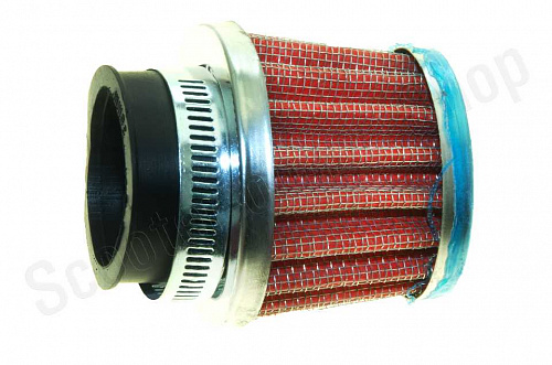 Фильтр воздушный нулевого сопротивления сетка D 42мм фото фотография изображение картинка