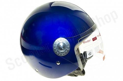 Шлем открытый Can  Шлем V522 DEEP BLUE M(58) фото фотография 