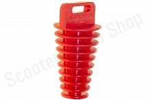 Заглушка (пробка) для глушителя красная