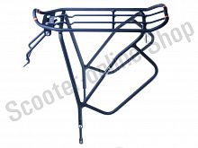 Багажник задний 26"-28" алюминиевый, сварной, 3-хногий max вес 25кг совместим с дисковым тормозом 