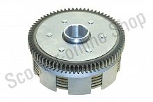 Сцепление в сборе 4T CG125   "HONGJU"   (mod:A)