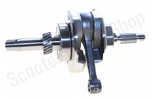 Коленвал в сборе 4Т 164FML  CGNT200  шатун-143мм p-15  Racer RC200-C5B Magnum, RC200-GY8 Ranger