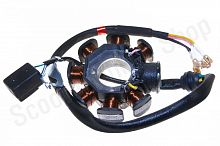 Статор генератора  172FMM  Zongshen ZS  (100104175-0002)