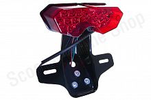 Стоп-сигнал  в сборе  Delta  диодный, красный  #2  "LIPAI"