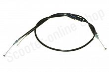 Трос газа (двойной прямой, для карбюратора с ускорителем) 250см3 L=1185