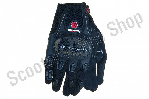 Мотоперчатки перчатки мото Перчатки Scoyco MC09 черные XL  фото фотография 