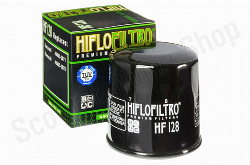 Фильтр масляный HiFlo HF128 фото фотография изображение картинка
