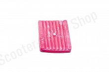 Накладка педали тормоза  Gear  красная  (STOP)  "SALO"