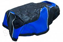 Чехол сиденья №3 скутер В08 Thunder Lupus синий TM-004