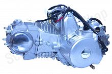 Двигатель в сборе 152FMI 125сс (52.4x55.5)  МКПП, 3ск+реверс, верхний стартер