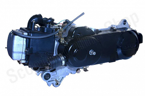 Двигатель 139QMB 80сс 12" 2 амортизатора фото фотография изображение картинка