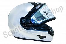 Шлем снегоходный HJC CL-16 серебристый XL с подогревом