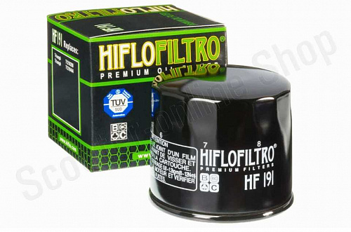 Фильтр масляный HiFlo HF191 фото фотография изображение картинка