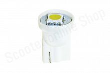 Лампа светодиодная W5W 12V 1SMD бел LEDO / 12966s1n1