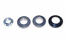 Подшипники руля 32005X  47х25х25/12  +  гайка, пыльник Kayo KLX,CRF