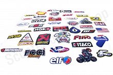 Стикерпак Бренды тип2 40шт 