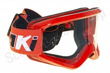 Очки для мотокросса ATAKI HB-319 красные глянцевые