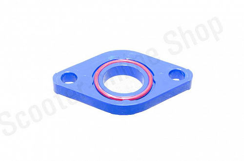 Прокладка карбюратора   139QMB  полиамид 160С  +кольцо (синяя) фото фотография изображение картинка