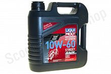 1687 Масло моторное LiquiMoly Racing Synth 4T 10W-60 SL;MA-2 синтетическое 4л