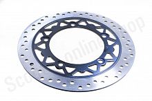 Диск тормозной передний YBR125 244х115х4 отв: 5х78 