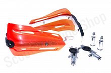 Защита руля универсальная 22/28мм EXC CRF YZF KXF оранжевый